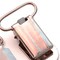 1 Dozen Metal Suspender Clips Plastic Grip Durable Colored Sewing Clips Size 1 Inch Peach Color